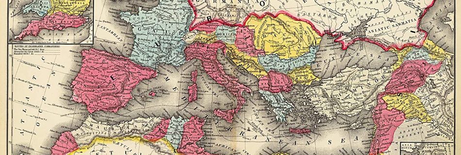 el mapa de roma antiguo