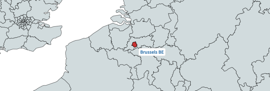 dónde está Bruselas