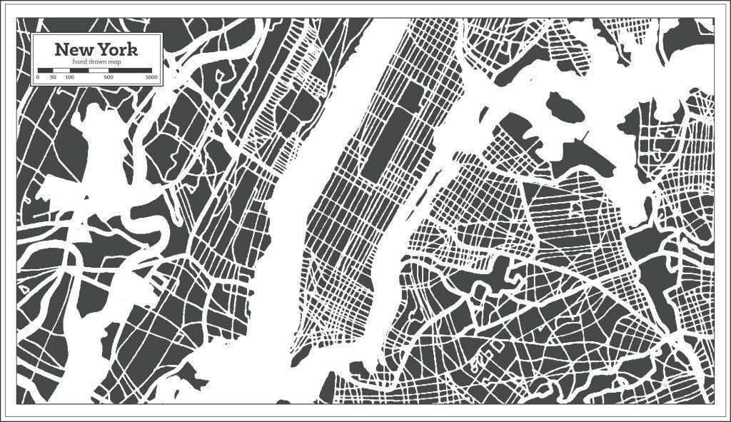 mapa de nueva york