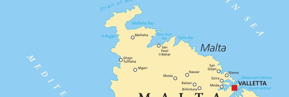 Malta mapa